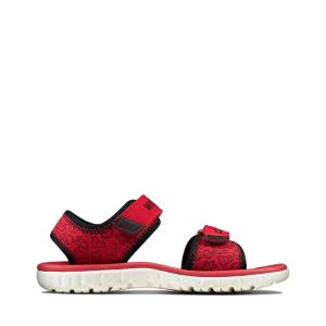 Sandalias Clarks Surfing Glove Kid Menina Vermelhas | CLK256FJE