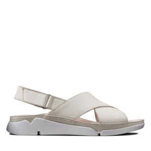 Sandalias Clarks Tri Alexia Feminino Branco | CLK170LVP