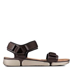 Sandalias Clarks Tri Cove Trilha Masculino Marrom Escuro | CLK657AIE