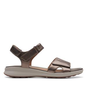 Sandalias Clarks Un Adorn Calm Feminino Cinzentas | CLK713CIO