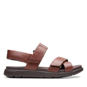 Sandalias Clarks Un Wilmore Band Masculino Marrom | CLK259ULA