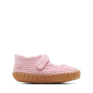 Sapatos Escolares Clarks Halo Large Menina Rosa | CLK054SNJ