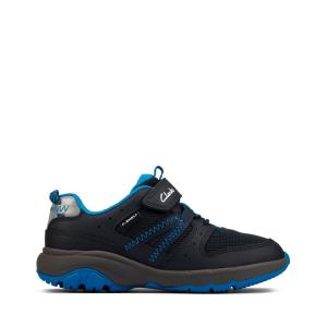 Sapatos Escolares Clarks Rock Trek Kid Menino Azul Marinho | CLK235WKD