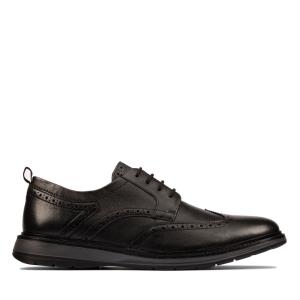 Sapatos Pretos Clarks Chantry Wing Masculino Pretas | CLK179MGP