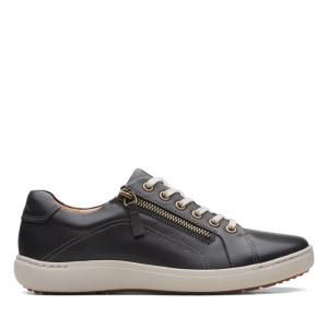 Sapatos Pretos Clarks Nalle Renda Feminino Pretas | CLK706PBS