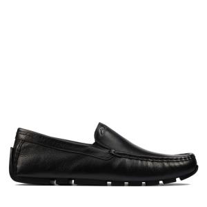 Sapatos Pretos Clarks Oswick Edge Masculino Pretas | CLK340RUM