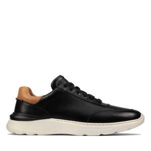 Sapatos Pretos Clarks Sprint Lite Renda Masculino Pretas | CLK901OFR