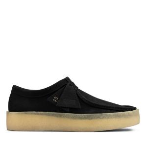 Sapatos Pretos Clarks Wallabee Cup Masculino Pretas | CLK824DJG