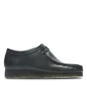 Sapatos Pretos Clarks Wallabee Masculino Pretas | CLK897RJT