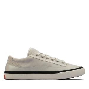 Sapatos Rasos Clarks Aceley Renda Feminino Branco | CLK852KIE