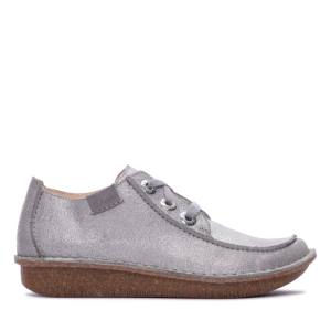 Sapatos Rasos Clarks Funny Dream Feminino Cinzentas | CLK713FDN