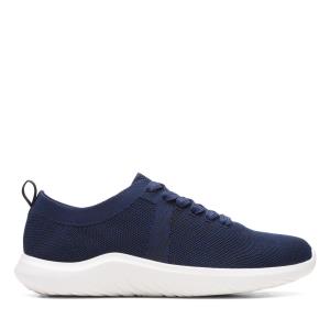 Sapatos Rasos Clarks Nova Glint Feminino Azul Marinho | CLK594IEH