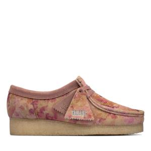 Sapatos Rasos Clarks Wallabee Feminino Vermelhas | CLK649ADI