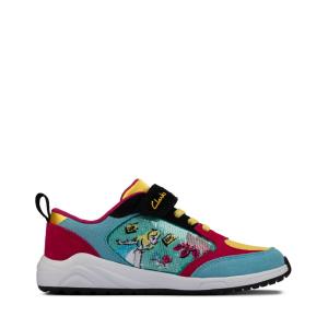 Tenis Clarks Aeon Dream Kid Menina Azuis | CLK821VPE