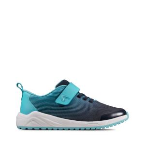 Tenis Clarks Aeon Pace Kid Menina Azul Marinho | CLK542LEH