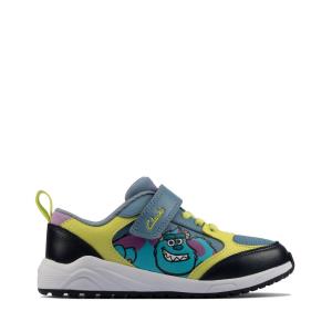 Tenis Clarks Aeon Scare Kid Menina Azuis | CLK297BNO