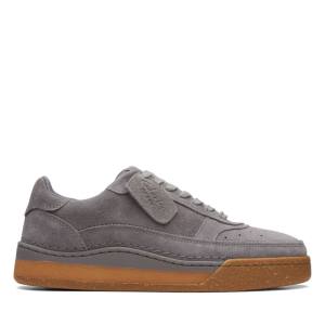 Tenis Clarks Craft Court Renda Masculino Cinzentas | CLK402KNL