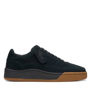 Tenis Clarks Craft Court Renda Masculino Pretas | CLK651FEX