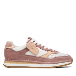 Tenis Clarks Craft Run Tor Feminino Luz Rosa | CLK904VWJ