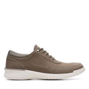 Tenis Clarks Donaway Renda Masculino Cinzentas | CLK089VRZ