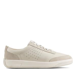 Tenis Clarks Hero Air Renda Masculino Branco | CLK706ZHG