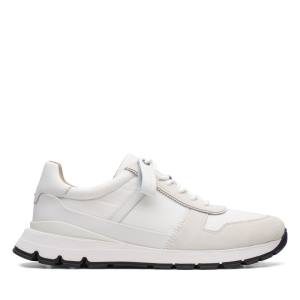 Tenis Clarks Move Lite Race Masculino Branco | CLK194QTU