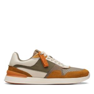 Tenis Clarks Race Lite Tor Masculino Verde Oliva | CLK931UHC