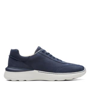 Tenis Clarks Sprint Lite Renda Masculino Azul Marinho | CLK893MVF