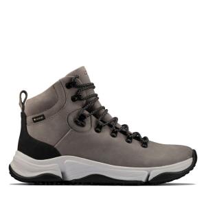 Tenis Clarks Tri Path Hi GORE-TEX Masculino Cinzentas | CLK573UXN