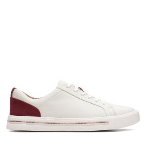 Tenis Clarks Un Maui Renda Feminino Branco | CLK218XCE