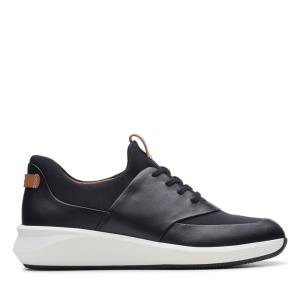 Tenis Clarks Un Rio Renda Feminino Pretas | CLK358XIV