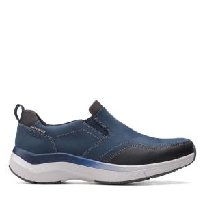 Tenis Clarks Wave 2.0 Edge Masculino Azul Marinho | CLK980SZD