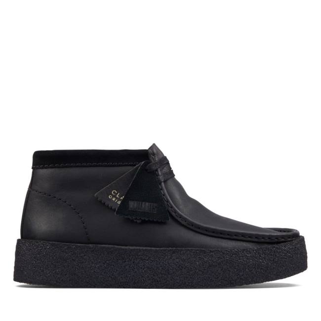 Botas Casual Clarks Wallabee Cup Masculino Pretas | CLK724VQK