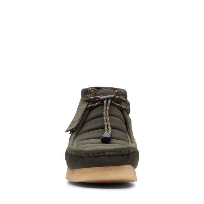 Botas Casual Clarks Wallabee Masculino Caqui | CLK016ODV