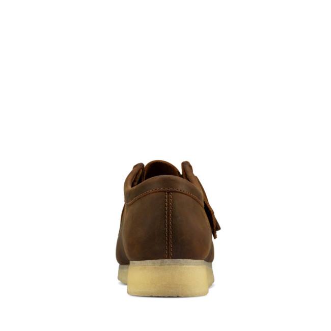 Botas Casual Clarks Wallabee Masculino Marrom | CLK342TRI