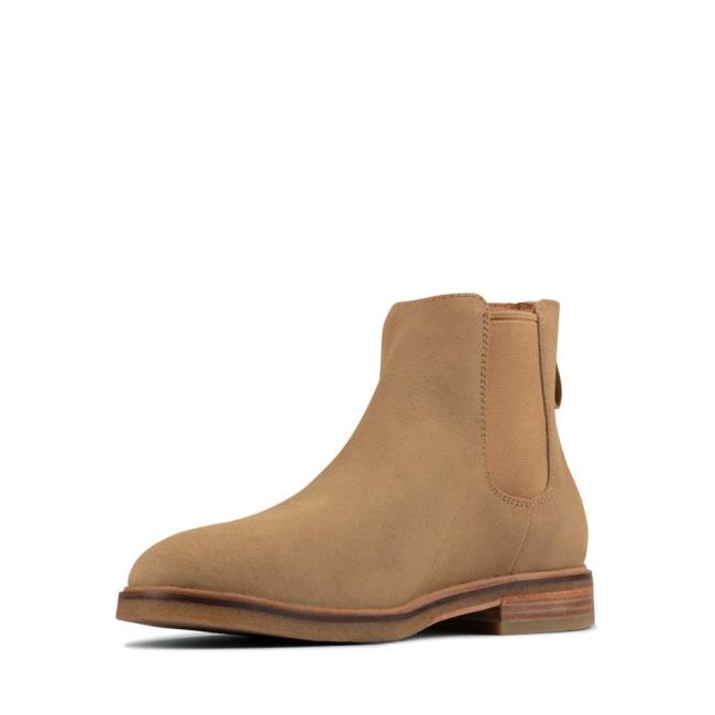 Botas Chelsea Clarks Clarkdale Gobi Masculino Marrom Escuro | CLK048LOI