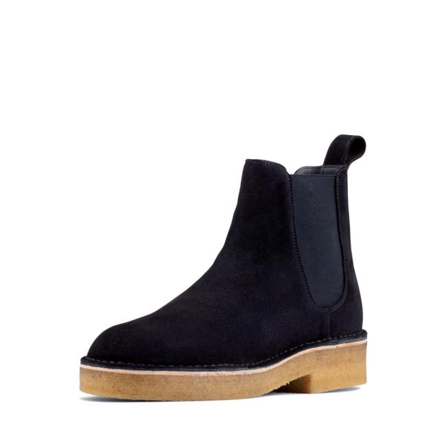 Botas Chelsea Clarks Desert Chelsea 2 Masculino Azul Marinho | CLK627XDY