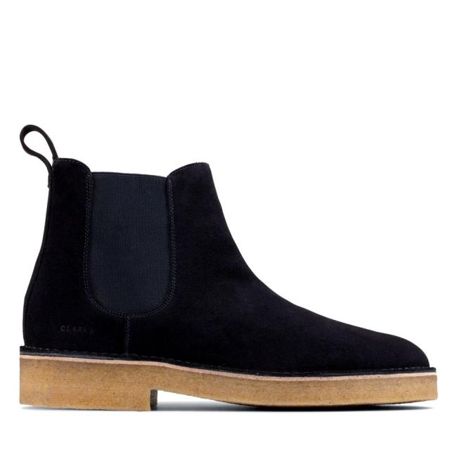 Botas Chelsea Clarks Desert Chelsea 2 Masculino Azul Marinho | CLK627XDY