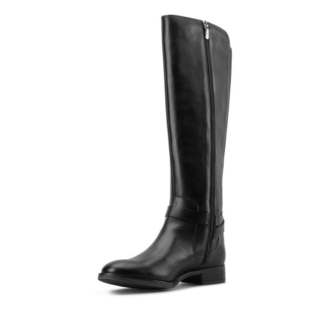 Botas De Cano Alto Clarks Hamble High Feminino Pretas | CLK365HTN