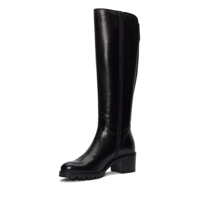 Botas De Cano Alto Clarks Meraleigh Hi Feminino Pretas | CLK364WDN