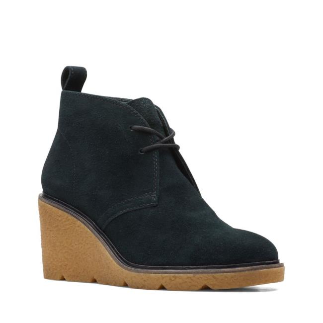 Botas Salto Alto Clarks Clarkford DBT Feminino Pretas | CLK196FUQ