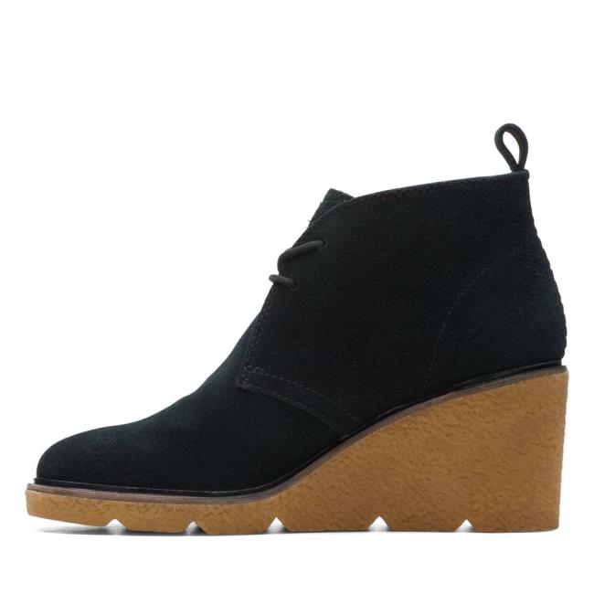 Botas Salto Alto Clarks Clarkford DBT Feminino Pretas | CLK196FUQ