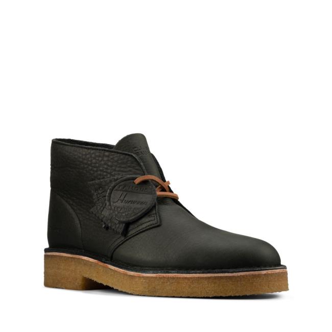 Botas do Deserto Clarks Desert Boot 221 Masculino Pretas Bege | CLK680QHK