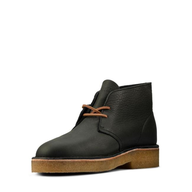 Botas do Deserto Clarks Desert Boot 221 Masculino Pretas Bege | CLK680QHK