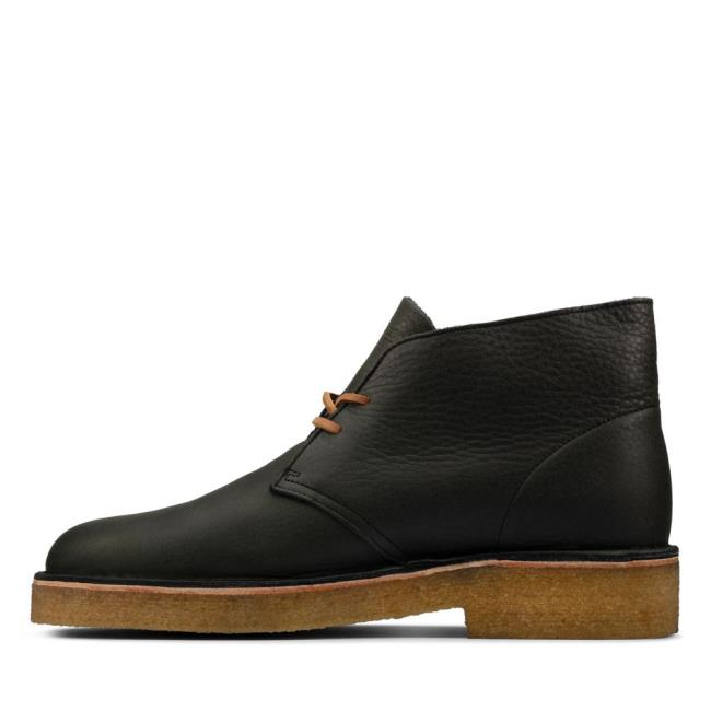 Botas do Deserto Clarks Desert Boot 221 Masculino Pretas Bege | CLK680QHK