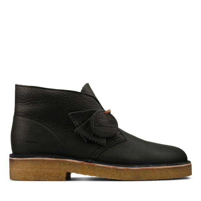 Botas do Deserto Clarks Desert Boot 221 Masculino Pretas Bege | CLK680QHK