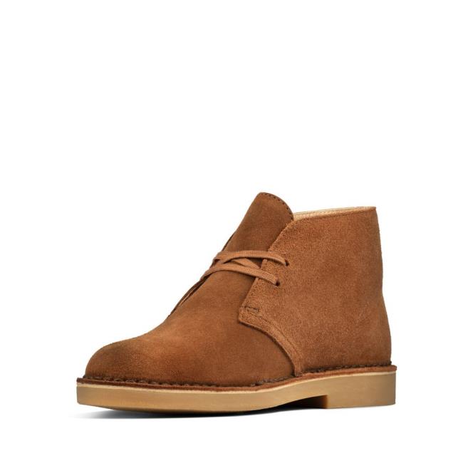 Botas do Deserto Clarks Desert Boot 2 Feminino Marrom Escuro | CLK134KEG