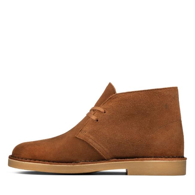 Botas do Deserto Clarks Desert Boot 2 Feminino Marrom Escuro | CLK134KEG