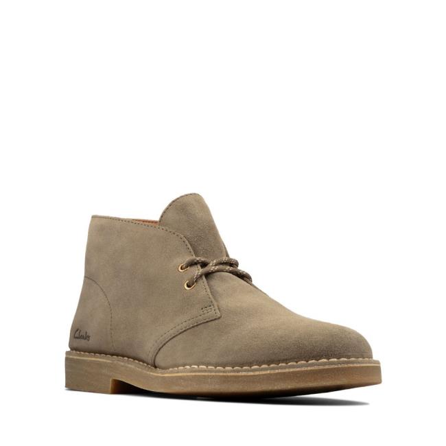 Botas do Deserto Clarks Desert Boot 2 Masculino Verde Oliva | CLK046RFI