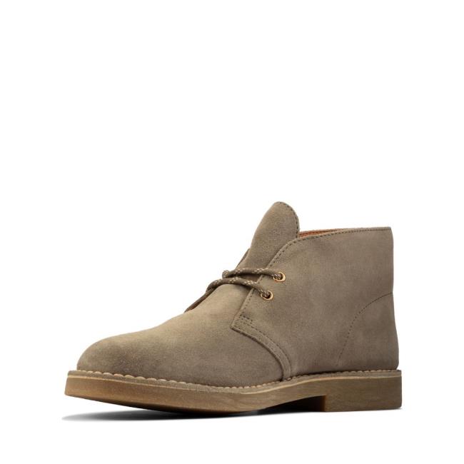 Botas do Deserto Clarks Desert Boot 2 Masculino Verde Oliva | CLK046RFI